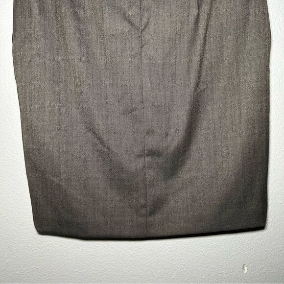 Trina Turk brown front slit pencil skirt women’s size small 4 - Picture 6 of 9